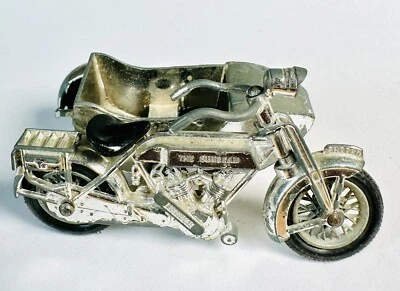 Vintage Matchbox Lesney Models of Yesteryear 1914 Sunbeam Motorcycle & Sidecar - Image 1 of 4