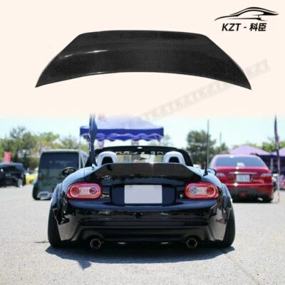 Rear Spoiler (Soft Top Only) For Mazda Mx5 Nc Ncec Roster Miata Epa Fiber Glass - Изображение 1 из 4