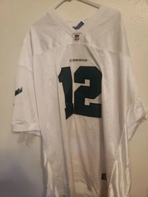 Camiseta de fútbol americano Reebok vintage Eagles Randall Cunningham talla (58) #12 Ham  Foto 1 de 3