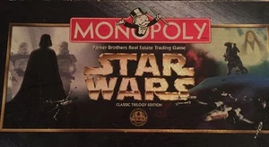 STAR WARS Monopoly CLASSIC TRILOGY EDITION With PEWTER CHARACTERS - Picture 1 of 12