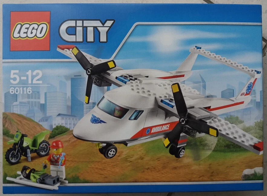 Ambulance Ville LEGO Avion 60116 5