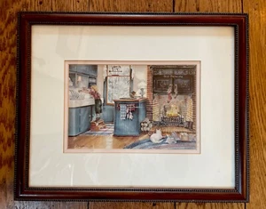 Trisha Romance "The Kitchen Elf"  Limited Edition Art Print framed - Picture 1 of 10