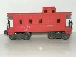 LIONEL O gauge SOUTHERN PACIFIC 6257 CABOOSE - Picture 1 of 8