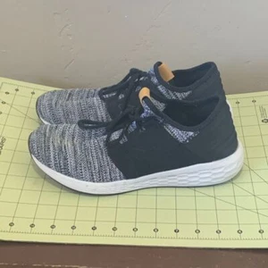 Men's New Balance Cruz Grey Black Lace Up Athletic Shoes Sneakers Sz 10 MCRUZKW2 - Picture 1 of 9