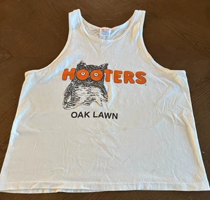 Vintage Hooters Oak Lawn ärmelloses Shirt Größe L - Bild 1 von 5