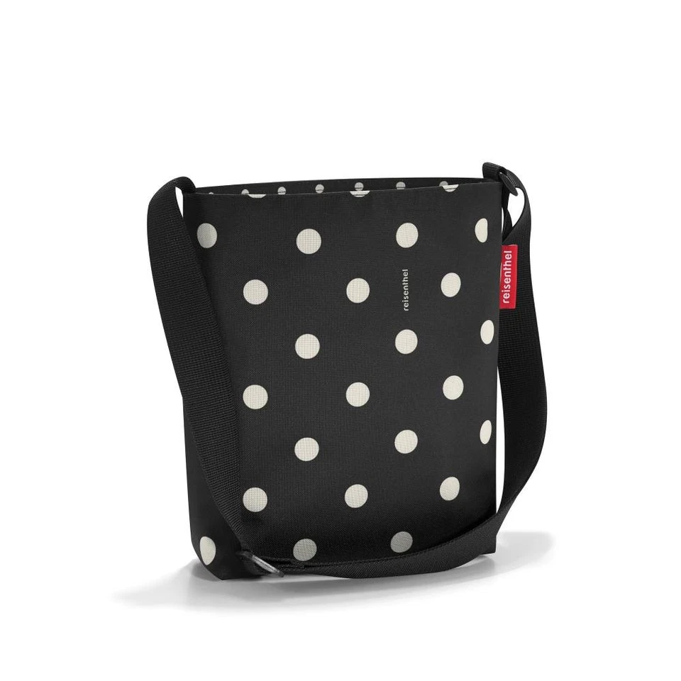reisenthel shoulderbag S mixed dots HY7051 schwarz Punkte Tasche Schultertasche - Bild 1 von 1