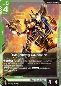 Shenlong Gundam Foil - GD01-029 NM - Gundam TCG Card Game - Picture 1 of 1