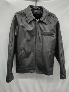 SCHOTT Fahrerjacke Leder Motorrad Mantel Herren gebraucht " - Bild 1 von 14