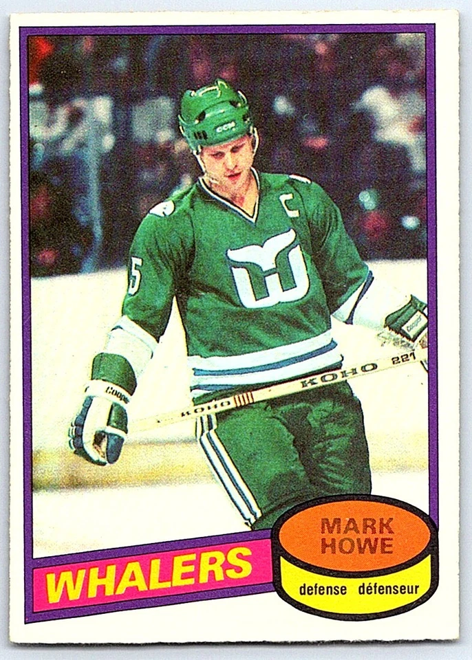 1980-81 O-Pee-Chee Mark Howe Hartford Whalers #160 - Image 1 of 2