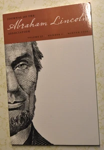 JOURNAL OF THE ABRAHAM LINCOLN ASSOCIATION, Band 17, Nr. 1, Winter 2016, gebraucht - Bild 1 von 3