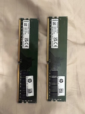 HP Kingston RAM 16gb (2x8) Memory Replacement, In Great and Working Condition! - Image 1 of 2