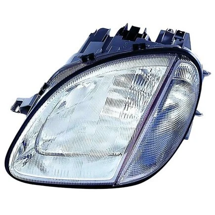 Depo 340-1122L-ASC Headlight, Lh, Assembly, Chrome Housing, Clear Lens - Image 1 of 4
