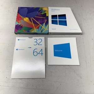 Microsoft WINDOWS 8 PRO 32/64 Bit Edition with Authentic Key Card - Picture 1 of 3