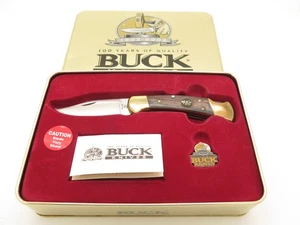 2002 Buck 112 Ranger Centennial Limited 100 Year Anniversary Folding Knife - Picture 1 of 7