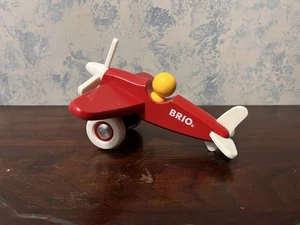 BRIO Classic Wooden Airplane Model 30203 Sweden - Picture 1 of 4
