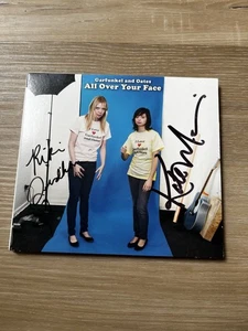 SIGNED Garfunkel and Oates All Over Your Face CD Kate Micucci & Riki Lindhome - Imagen 1 de 3