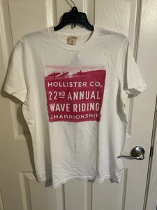 Hollister Herren Kurzarm T-Shirt mit Rundhalsausschnitt - Gr. XL - Bild 1 von 3