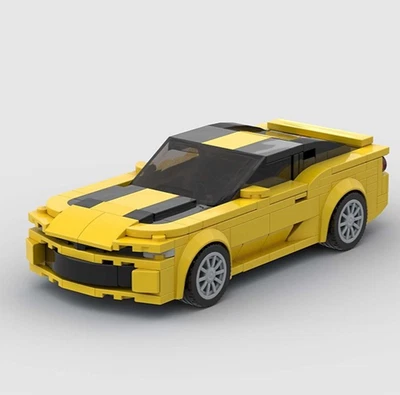 Coche deportivo Lego Chevrolet Camaro personalizado sin usar, en caja 297 piezas coche de ladrillo de construcción Foto 1 de 4