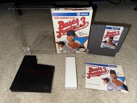Bases Loaded 3- Nintendo NES Video Game - Complete In Box CIB