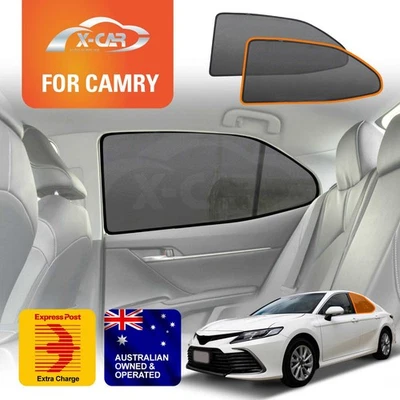 Rear Window Sun Shade for Toyota Camry 2017-2025 Car Sun Blind Mesh - Imagem 1 de 4