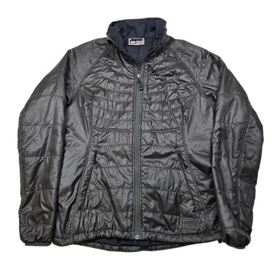 Chaqueta acolchada REI cooperativa para mujer pequeña negra ligera Primaloft Pertex Foto 1 de 4