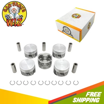 Juego de pistones de motor para 03-13 Volvo C30 V50 S60 XC90 2.4L-2.5L L5 TC Foto 1 de 2