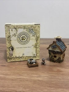 Boyds CHESTERS BIRDHOUSE Uncle Bean's Treasure Trinket Boxes 2000 - Picture 1 of 9