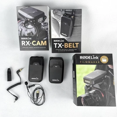 RODELink Micrófono Lavalier Inalámbrico Kit de Cineasta Transmisor y Receptor Foto 1 de 4