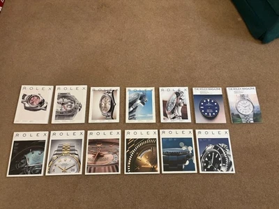 ROLEX MAGAZINE - Become a ROLEX Magazine Collector - Issue 1 to 13 FULL SET - Image 1 of 4