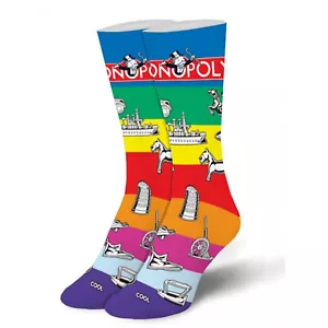 COOL SOCKS Women's Crew Socks - Monopoly (UK 4-9 | EU 36-42) - Picture 1 of 2