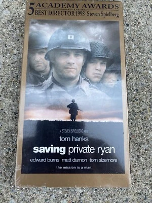 Saving Private Ryan VHS BRAND NEW SEALED - Tom Hanks 1999 - Image 1 of 3