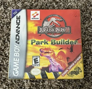 Jurassic Park III 3 Park Builder Game Boy Advance Gameboy GBA New Sealed H-SEAM - Picture 1 of 6
