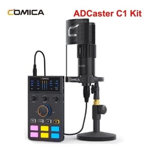 Comica ADCaster C1-K1 Audio Interface Audio Mixer Sound Card Kit For Live Stream - Picture 1 of 12