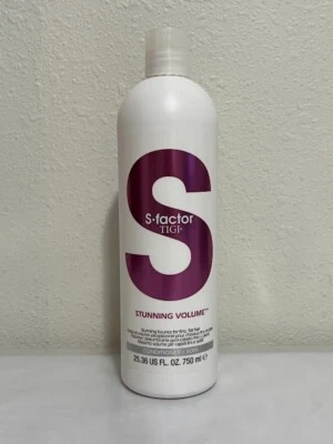 Impresionante acondicionador de volumen TIGI S-FACTOR 25,36 OZ para cabello fino - seguro para el color Foto 1 de 4
