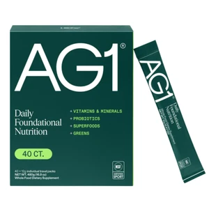 AG1 Greens Power Daily Foundational Nutrition 40 CT,Vitamins Minerals Probiotics - Picture 1 of 14