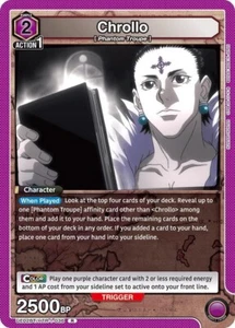 Chrollo Foil - UE02BT/HTR-1-036 NM - Union Arena - Picture 1 of 1