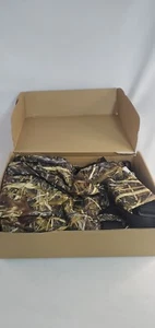 FISHINGSIR Nylon PVC Camouflage Waders Bootfoot Chest Waders for Fishing Hunting - Picture 1 of 5