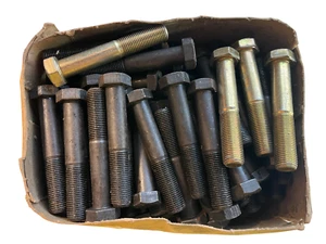 70pcs 1/2-20 x 3 Grade5 HD HIGH CARBON+4 pcs Zinc Hex Head Cap Bolt Screw pd 17 - Picture 1 of 1