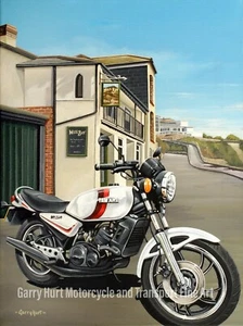Yamaha RD 250 LC Moto A3 Edición Limitada Impresión - Imagen 1 de 1