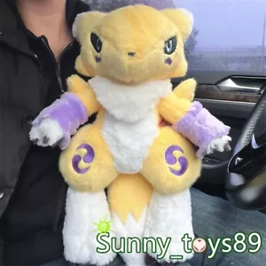 40 cm Handarbeit Digimon Renamon Plüschpuppe Anziehspielzeug Plüschtiere Kissen - Bild 1 von 6