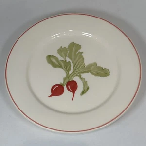 Set Of 4 Hand Painted Vegetable Plates From Portugal For Sur La Table - Picture 1 of 8