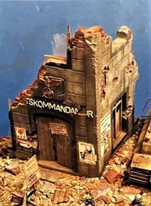 VERLINDEN PRODUCTIONS MDA35007 - RUINED "ORTSKOMMANDATUR" - 1/35 POLYSTONE KIT - Picture 1 of 2