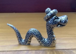 Loch Ness Monster Qualität Silber Zinn kleine Statue (TX5) - Bild 1 von 4