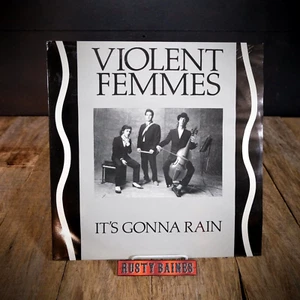 Record 12" Single, Violent Femmes, It's Gonna Rain - Grade G/Poor Sleeve - Imagen 1 de 5