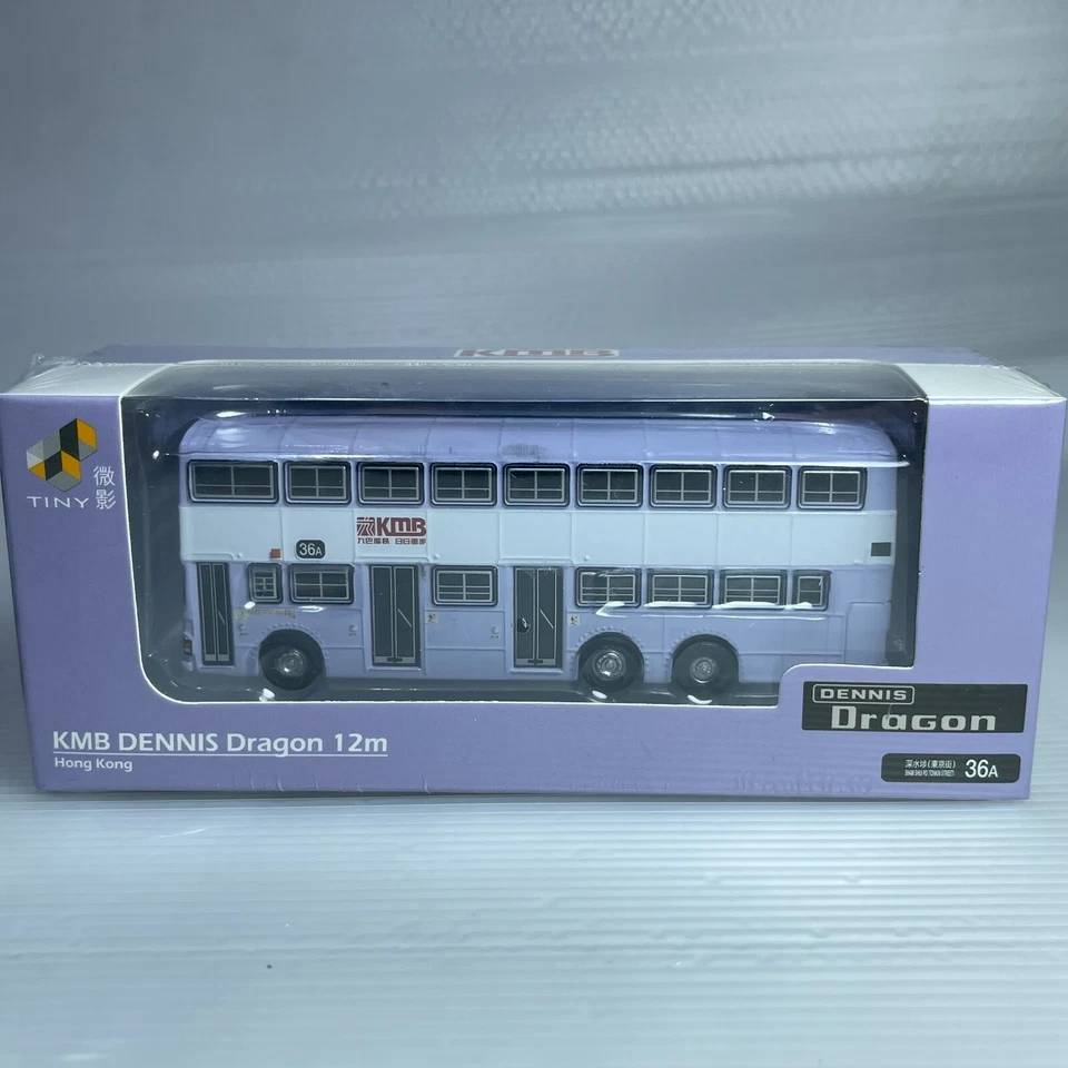 1/110 TINY DIE-CAST - KMB Dennis Dragon 12m 36A Bus 7-11 Special  - Image 1 of 1
