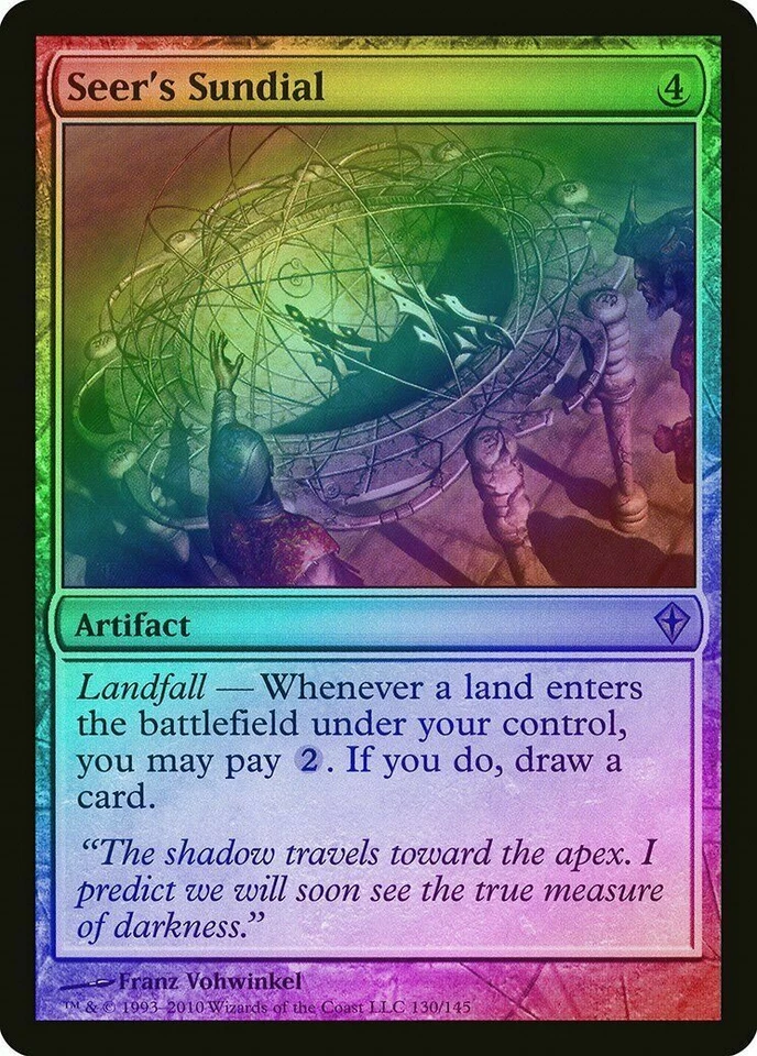 Seer's Sundial FOIL Worldwake NM Artifact Rare MAGIC GATHERING - Image 1 of 1