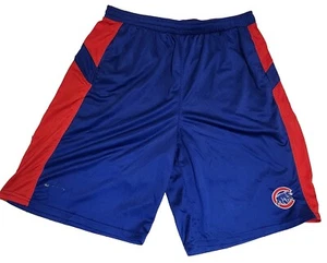 True Fan MLB Chicago Cubs Shorts Men's Size Large  - Picture 1 of 5
