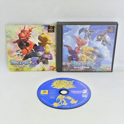 DIGIMON WORLD 3 PS1 Playstation For JP System 0209 p1 - Image 1 of 4