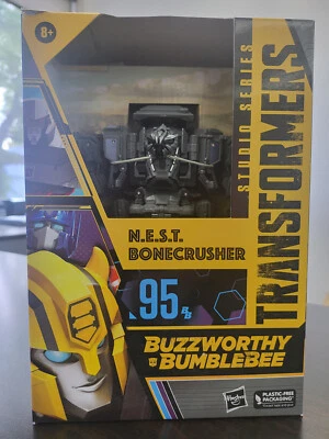 Transformers Studio Series 95 BB Buzzworthy Bumblebee NEST Bonecrusher (NEW) - Image 1 of 4