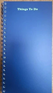 Things To Do Today Block Notizbuch Liste Notizblock wie Mrs Hinch (marineblau) 15×28cm - Bild 1 von 7
